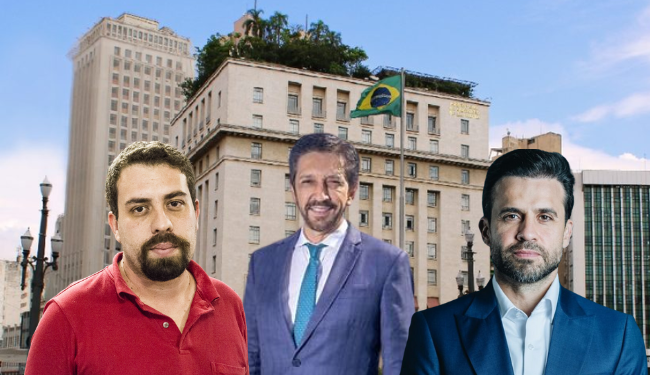 Ricardo Nunes, Boulos e Marçal, estão empatados na  corrida à prefeitura de SP