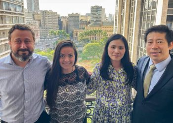 Thomas Law,presidente do Ibrachina se reune com a Secretaria de Cultura de SP e a SP turismo