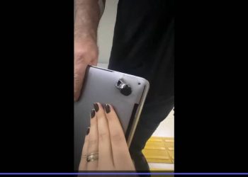 Notebook amortece tiro e salva motociclista em SP