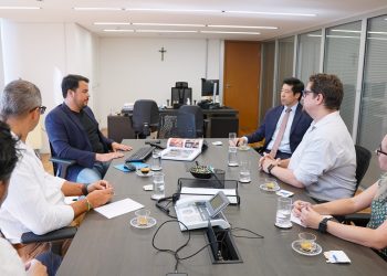 Ibrachina, APECC e Ibrawork reúnem-se com o secretário Rodrigo Goulart