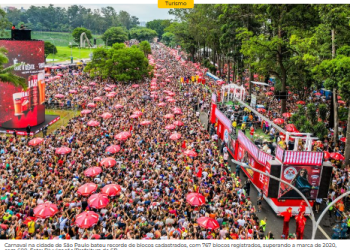 Carnaval em SP injetou R$ 6,7 bilhões na economia paulista