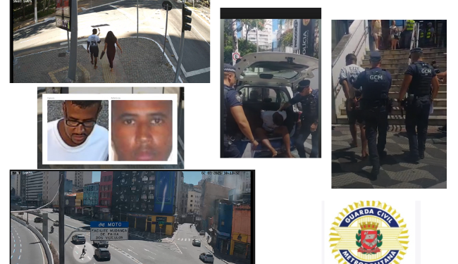 Câmera do Smart Sampa prende mais um condenado a 30 anos que estava passeando no centro