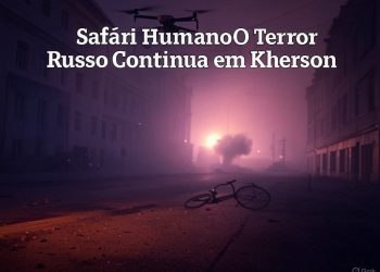 Título: Russos Intensificam Terror com Drones em Kherson