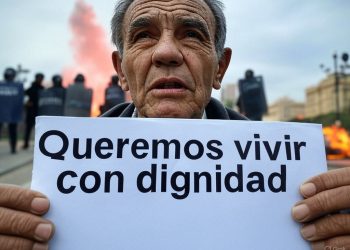 Aposentados na Argentina Enfrentam Polícia em Protesto Violento