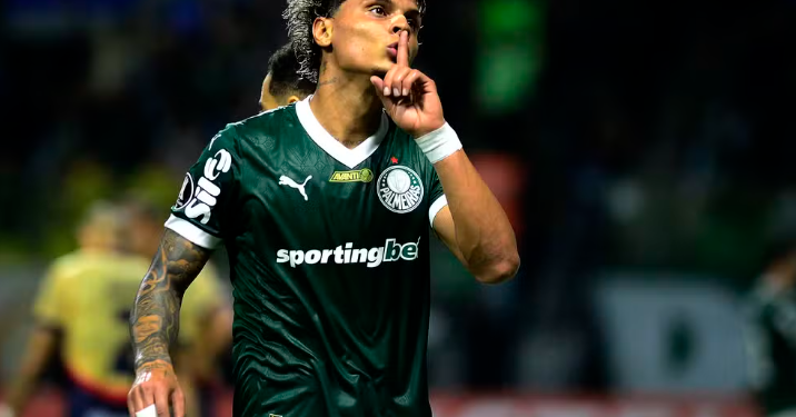 Ríos decide, Palmeiras vence o Cerro Porteño e lidera Grupo G da Libertadores