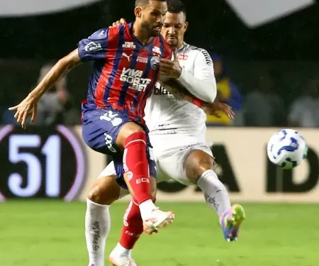 Santos cede empate ao Bahia nos acréscimos e deixa Pedro Caixinha pressionado