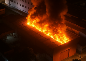 Incêndio Assusta o Bairro da Liberdade em São Paulo