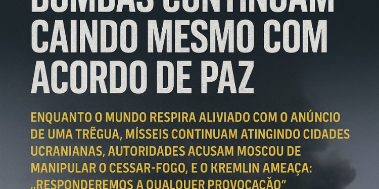 Trégua ou Armadilha? Bombas Continuam Caindo Mesmo com Acordo de Paz