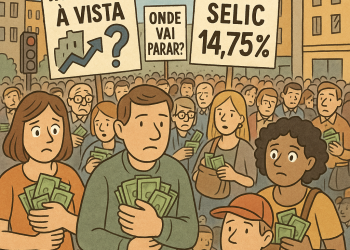 Sinal Vermelho na Economia: Copom eleva juros básicos para 14,75% ao ano, a maior em 19anos..