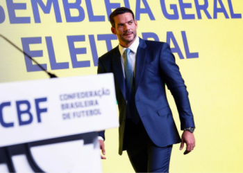 Candidato único, Samir Xaud é eleito presidente da CBF