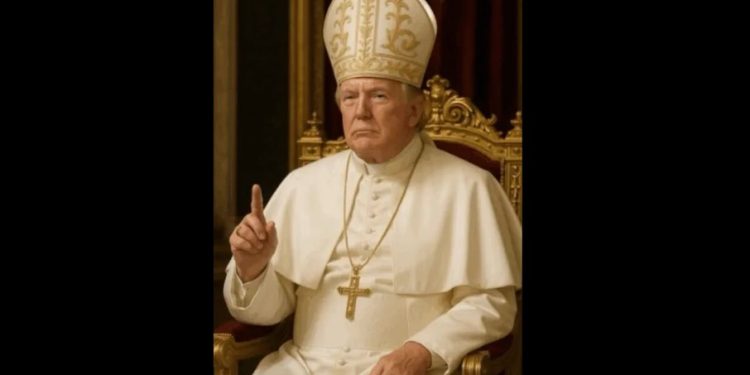 Religiosos criticam imagem de Donald Trump vestido de Papa: “Blasfêmia e oportunismo político”