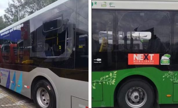 ONDA DE VANDALISMO: Ônibus são atacados na Grande São Paulo e deixam passageiros em PÂNICO!