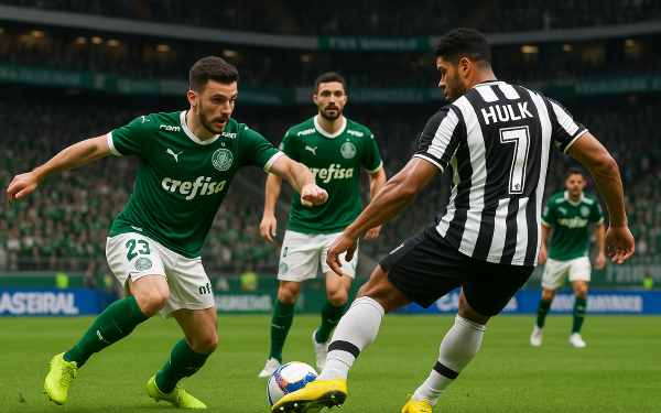 Palmeiras vence Atlético-MG por 3 a 2 e retorna ao G4 do Brasileirão
