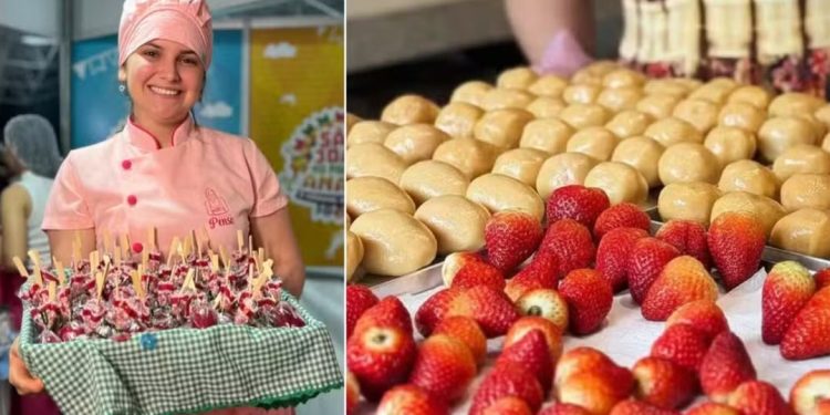 Morango do Amor: Jovem confeiteira FATURA R$ 34 MIL em 2 dias e vende MAIS de 10 mil doces!