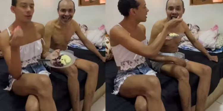 Filho que apanhava por ser GAY hoje CUIDA do pai que teve AVC!