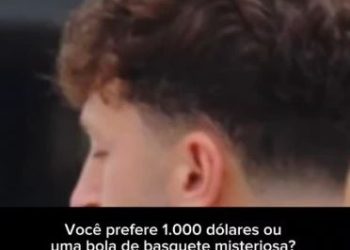 Homem que ficou 21 anos PRESO escolhe bola de basquete no lugar de R$ 5 MIL: “Só quero ser feliz!”