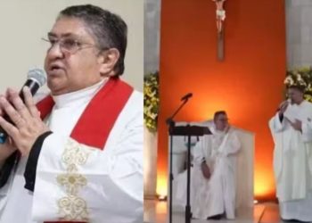 Padre doa coleta de MISSA inteira para viúva de eletricista morto na Paraíba!