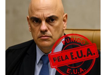 Alexandre de Moraes é punido pelos EUA sob a Lei Magnitsky