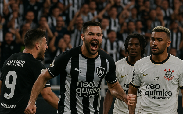 Brasileirão – Rodada 17: Botafogo 1 x 1 Corinthians