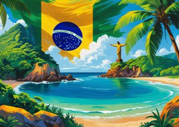 Moro  em um país tropical ,abençoado por Deus, e bonito por natureza