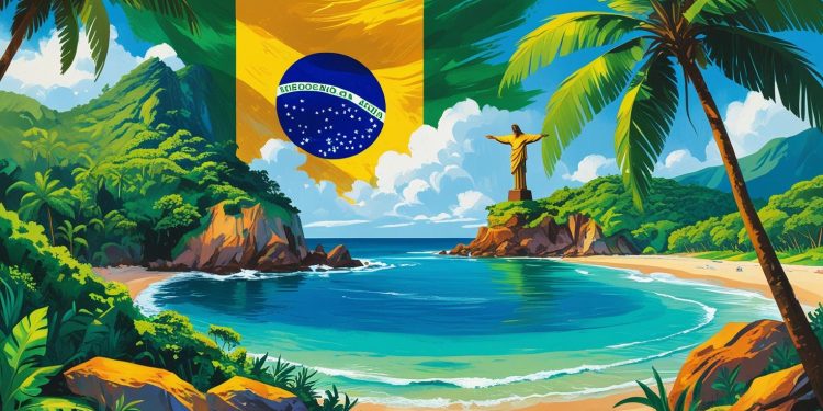 Moro  em um país tropical ,abençoado por Deus, e bonito por natureza