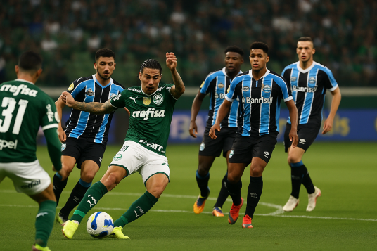 Palmeiras vence o Grêmio no Allianz e segue firme na briga pelo topo