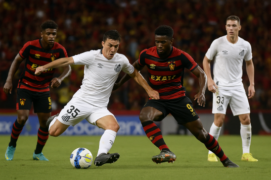 Santos arranca empate heroico fora de casa e deixa o Z‑4