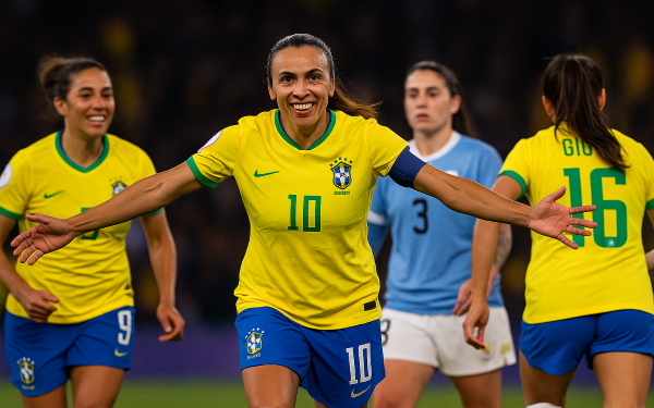 Goleada, vaga na final e Olimpíadas: Brasil atropela o Uruguai e vai pegar a Colômbia na decisão!