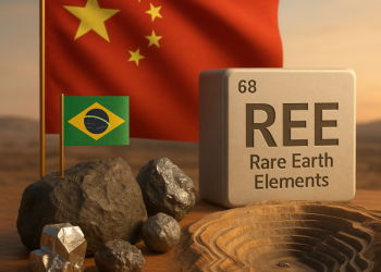 🌍 Terras Raras: O Trunfo Estratégico nas Mãos da China e do Brasil