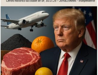 Aviões, minérios e suco de laranja escapam do tarifaço, o agro brasileiro sente o baque com imposto de 50% nos EUA