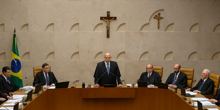 Ministro Alexandre de  Moraes faz duro discurso político na abertura do semestre do STF