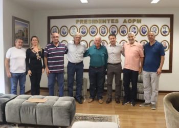 Vice-Prefeito de São Paulo, Mello Araújo,  visita a AOPM e reforça laços de amizade e compromisso com a sociedade