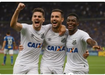 Virada Irada no Mineirão! Santos sai atrás, mas bate o Cruzeiro por 2 a 1
