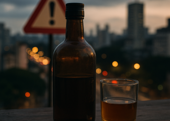 🚨 Alerta em São Paulo: bebida adulterada com metanol causa mortes e risco de cegueira