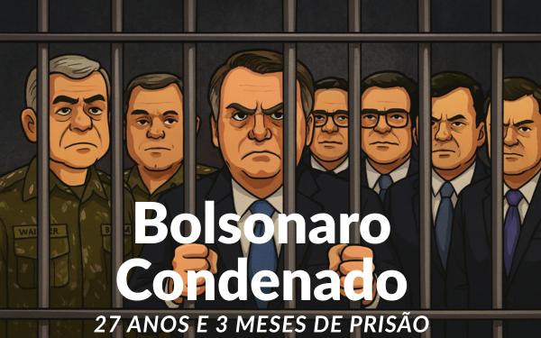 STF condena Bolsonaro a 27 anos de prisão por tentativa de golpe