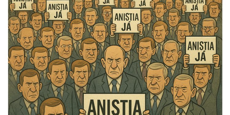 Centrão e oposição articulam anistia após julgamento de Bolsonaro e projetam mais de 300 votos