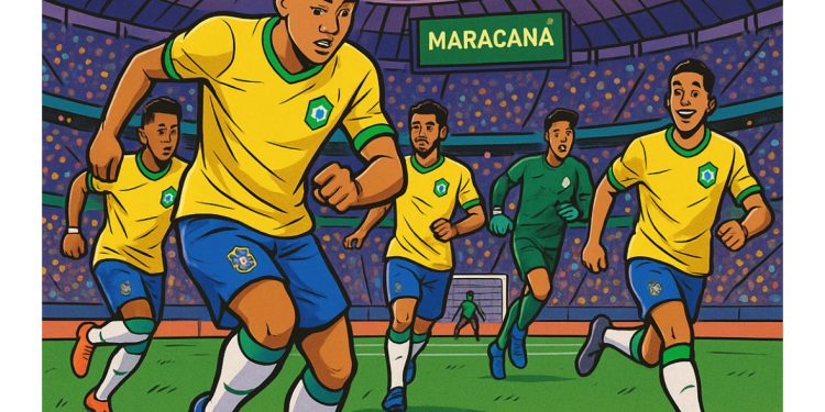 ⚽🔥 Brasil vai com QUATRO atacantes contra o Chile no Maraca!
