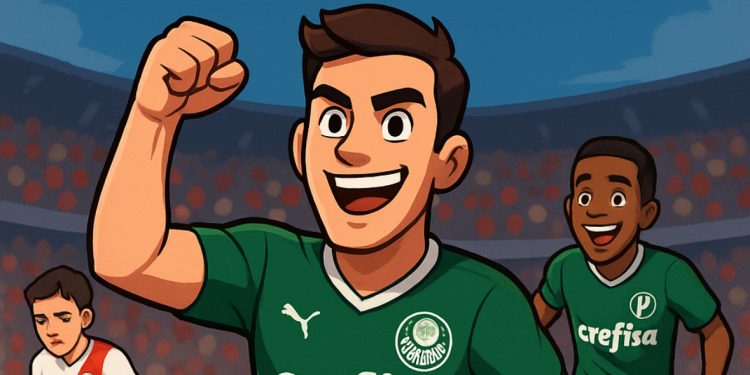 Palmeiras vence o River na Argentina e fica perto da semi da Libertadores