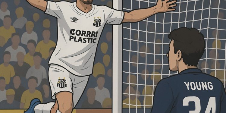 ⚪⚫ Santos vence o São Paulo  por 1×0 e respira fora do Z4