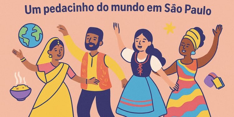 Fim de semana :    🌍 29ª Festa do Imigrante: um pedacinho do mundo em São Paulo 🎶🍜✨