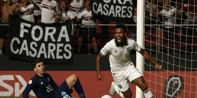 Sao Paulo perde por 1×0 diante do Ceará.