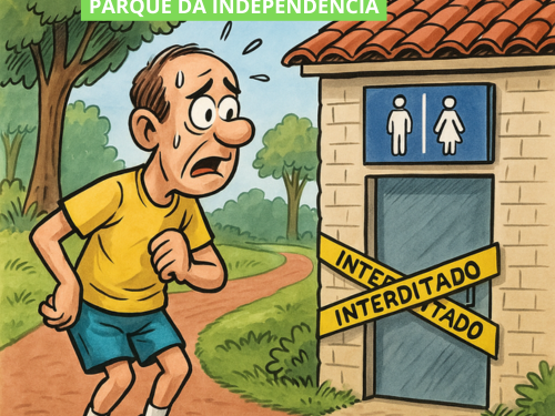 Ipiranga Urgente: Banheiros interditados sem explicação revoltam frequentadores do Parque da Independência