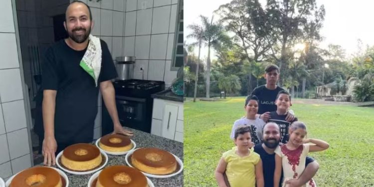 AMOR DE PAI: Daniel, o “Pai de 5”, ganha ajuda na internet para montar a doceria dos sonhos e sustentar os filhos!
