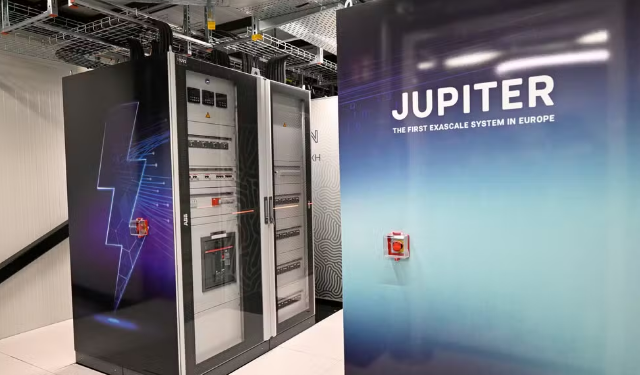 O GIGANTE EUROPEU: Supercomputador que ocupa metade de um campo de futebol é lançado na ALEMANHA!