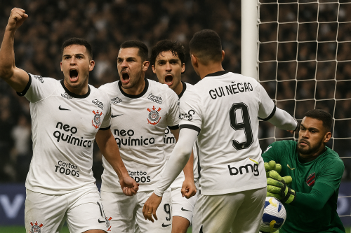 ⚽ Timão vence de novo e está nas semis da Copa do Brasil!