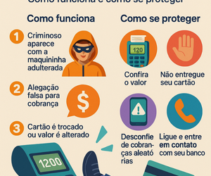 Atenção: Golpe da Maquininha como funciona e como você pode se proteger