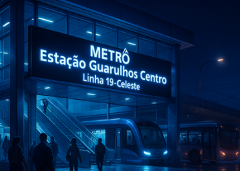 🚇 Conheça as estações da Linha 19-Celeste: o novo eixo que vai ligar Guarulhos ao centro de São Paulo