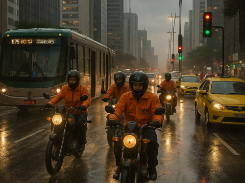 🛵🚨 Moraes suspende lei que travava motos por app em SP