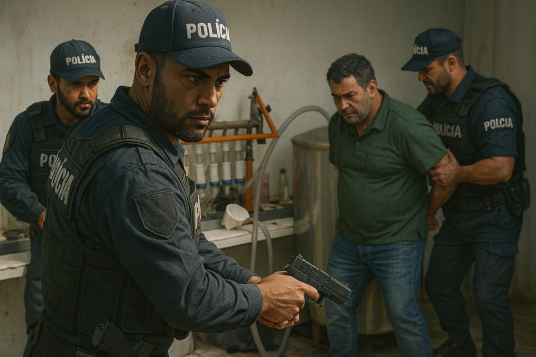 🚨 Polícia fecha fábrica clandestina em Americana e apreende quase 18 mil itens de bebidas falsas