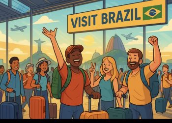 🌎✨ Brasil bomba no turismo e bate recorde com 7 milhões de visitantes de fora!